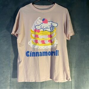 Sanrio Cinnamoroll Pink Cotton Soft Style T-shirt Size Medium